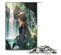 Jigsaw for Adults The Princess 1000 Pieces Puzzle Wooden Puzzles for Adults & Kids Age 12 Years Up 1000 PCS(38x26cm)