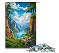 Jigsaw for Adults Wonderful World 1000 Pieces Puzzle Wooden Puzzles for Adults & Kids Age 12 Years Up 1000 PCS(75x50cm)