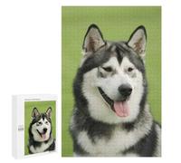 Jigsaw for Adults1000 PCS Alaskan Malamute Adult Jigsaw Puzzle Relaxing Games Stress Reliever Birthday Present, Gifts, 1000 PCS