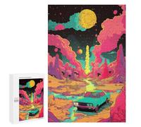 Jigsaw for Adults1000 PCS Desert Drive Jigsaw for Teenagers For Family Fun Educational Challenge Unique Birthday And Gifts 1000 PCS