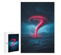 Jigsaw for Adults1000 PCS Tornado Warning Nature's Fury Unleashed! Jigsaw for Teenagers For Family Fun Educational Challenge Unique Birthday And Gifts 1000 PCS