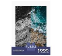 Jigsaw for Adults1000 Pieces Aerial View of Brittany Coast Jigsaw Puzzle Brain Teaser Game Difficult Hard Gifts for Friends And Family 70x50cm/1000pcs