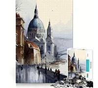 Jigsaw for Adults1000 Pieces Budapest Hungarian City Precise Cut Art Cognitive Game Toy Relax Play Time Christmas Wall Art (38x52cm)