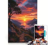 Jigsaw for Adults1000 Pieces Celestial Silence, Brain Teaser Game, Fun at Home Activities, Wishlist with Santa Claus 38x52cm