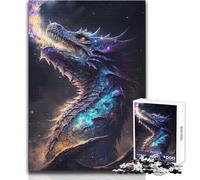 Jigsaw for Adults1000 Pieces Elder Dragons Cosmic Reign Toy Intellectual Game Home Art Decor Gift For Birthdays Size 38x26cm