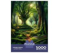 Jigsaw for Adults1000 Pieces Enchanted Forest Pathway-4 Teenager Puzzles Toy Wall Decor Wall Decoration Gifts for Friends And Family 38x26cm/1000pcs
