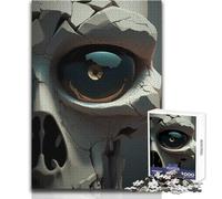 Jigsaw for Adults1000 Pieces Eye of The Wrath Toy Intellectual Game Home Art Decor Gift For Birthdays Size 38x52cm