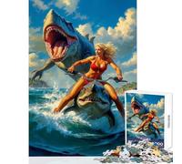 Jigsaw for Adults1000 Pieces Holiday Vibe Home Decoration Toys Birthday Gifts Educational Game Artists' Collection, Fine Arts Size 38x52cm