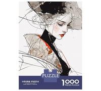 Jigsaw for Adults1000 Pieces Modern Geisha Jigsaw Puzzle Brain Teaser Game Difficult Hard Gifts for Friends And Family 52x38cm/1000pcs