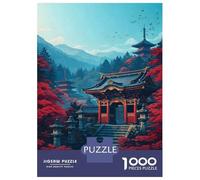 Jigsaw for Adults1000 Pieces Nikko Japan Temple Autumn Jigsaw for Adults Relaxing Games But Fun And Humorous Challenging To Complete 70x50cm/1000pcs