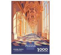 Jigsaw for Adults1000 Pieces Palace of Versailles Interior Jigsaw Puzzle Brain Teaser Game Difficult Hard Gifts for Friends And Family 52x38cm/1000pcs