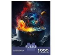 Jigsaw for Adults1000 Pieces Primordial Universe Soup Jigsaw Puzzle Brain Teaser Game Difficult Hard Gifts for Friends And Family 38x26cm/1000pcs