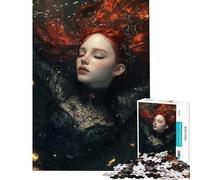 Jigsaw for Adults1000 Pieces Redhead Underwater Help The Brain Exercise Family Activities Educational Game for Age 14+ Game (38x26cm)