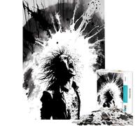 Jigsaw for Adults1000 Pieces Screaming Into The Abyss Brain Intelligence Challenge Addictive Toys Practical Game Presents for Women Great Gifts (Size 38x52cm)