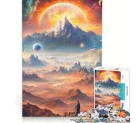 Jigsaw for Adults1000 Pieces Solar Colossus, Brain Teaser Game, Fun at Home Activities, Wishlist with Santa Claus 38x26cm
