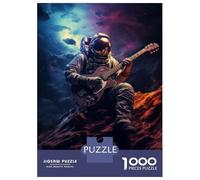 Jigsaw for Adults1000 Pieces Space Guitarist Art Print Teenager Puzzles Toy Wall Decor Wall Decoration Gifts for Friends And Family 52x38cm/1000pcs