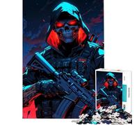 Jigsaw for Adults1000 Pieces Spectral Operative Difficult And Challenge Analysis And Logic Toy Wall Decor Suitable for Ages 14 And Up (38X26cm)