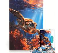 Jigsaw for Adults1000 Pieces Tides of Tranquility Fun Games Stress Reliever with Fully Interlocking Randomly Shaped Pieces 38x52cm