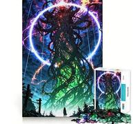 Jigsaw for Adults1000 Pieces Tree of Infinity︰ Rise from The Rift Precise Cut Art Cognitive Game Toy Relax Play Time Christmas Wall Art(38x26cm)