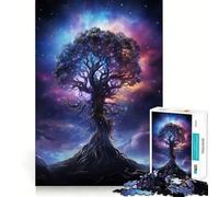 Jigsaw for Adults1000 Pieces Tree of Life Smooth Joint Fun Mental Focus Game Casual Game Time Birthday Fun Gift(38x26cm)