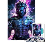 Jigsaw for Adults1000 Pieces Zeus Unleashed︰ Divine Fury Help The Brain Exercise Family Activities Educational Game for Age 14+ Game (38x26cm)
