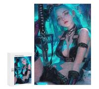 Jigsaw for Adults300 PCS FantasyWarrior with Cat Adult Jigsaw Puzzles Birthday Present Difficult And Challenge Birthday And Unique Gifts 300 PCS