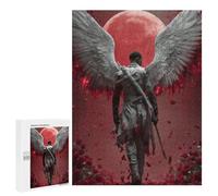 Jigsaw for Adults500 PCS Angel Warrior with Sword -2 Adult Jigsaw Puzzles Birthday Present Difficult And Challenge Birthday And Unique Gifts 500 PCS