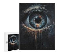 Jigsaw for Adults500 PCS Eerie Eye Painting Artwork-2 Adult Jigsaw Puzzles Birthday Present Difficult And Challenge Birthday And Unique Gifts 500 PCS