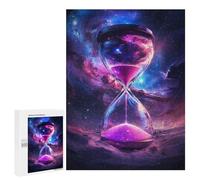 Jigsaw for Adults500 PCS Galactic Hourglass Timer Adult Jigsaw Puzzles Birthday Present Difficult And Challenge Birthday And Unique Gifts 500 PCS