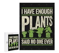 Jigsaw for Adults500 PCS I Have Enough Plants Adult Jigsaw Puzzle Relaxing Games Stress Reliever Birthday Present, Gifts, 500 PCS