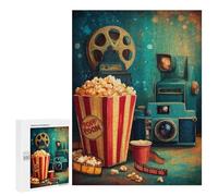 Jigsaw for Adults500 PCS Movie Night Essentials -3 Adult Jigsaw Puzzles Birthday Present Difficult And Challenge Birthday And Unique Gifts 500 PCS