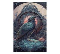 Jigsaw for Adults75x50cm/1000pcs Feathered Serpent Artwork Teenagers Puzzles Toy Wall Decor Staycation Kill Time Birthday Present, Gifts, 75x50cm/1000pcs