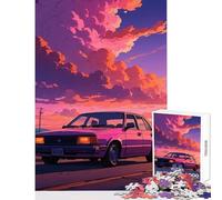 Jigsaw for Teenagers 1000 Pieces A Boy And His Dream Car Educational Toy Gifts Ideas for Educational Game Enhance Love between Couples Size 38x26cm