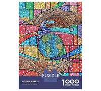 Jigsaw for Teenagers 1000 Pieces A World Between His Hands Adult Puzzles Toy Wall Decor Precision Cutting Unique Birthday And Xmas Gifts 38x26cm/1000pcs