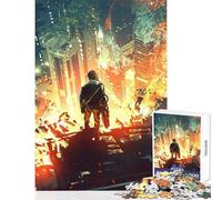 Jigsaw for Teenagers 1000 Pieces Apocalypse Hands-on Game Presents for Women Educational Toy Christmas Birthday Gifts (38X52CM)