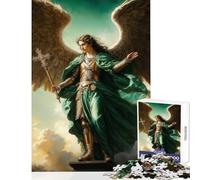 Jigsaw for Teenagers 1000 Pieces Archangel Raphael Puzzles for Teenagers Precision Cutting Difficult And Challenge Brainteaser Family Games (38x52cm)