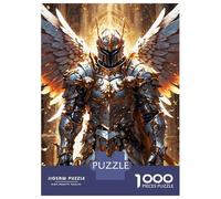 Jigsaw for Teenagers 1000 Pieces Armored Guardian with Wing Puzzle for Adults Relaxing Games Birthday Present Fun at Home Activities, 38x26cm/1000pcs