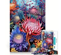 Jigsaw for Teenagers 1000 Pieces Australian Natives II Smooth Joint Fun Smart Brain Toy Restful Game Fun Birthday Decor Gift (38x52cm)
