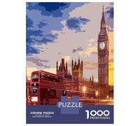 Jigsaw for Teenagers 1000 Pieces Big Ben Magic Adult Jigsaw Puzzle Relaxing Games Difficult Challenge Christmas Birthday Gifts 38x26cm/1000pcs