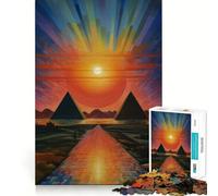 Jigsaw for Teenagers 1000 Pieces Cairo Egypt Africa Tight Cut Fun Problem Solve Fun Relax Fun Time Christmas Art Display (38x26cm)