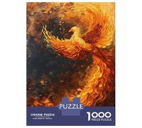 Jigsaw for Teenagers 1000 Pieces Celestial Phoenix Jigsaw for Adults Hands-on Game Precision Cutting Fun Activities at Home 38x26cm/1000pcs