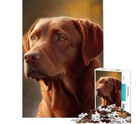 Jigsaw for Teenagers 1000 Pieces Chesapeake Bay Retriever 1000 Jigsaw Puzzle DIY Toys Pattern Assembly Unique Gifts for Birthday And Christmas (38x26cm)
