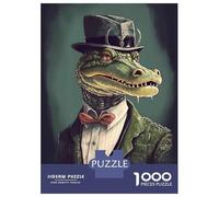 Jigsaw for Teenagers 1000 Pieces Crocodile Magic Powers Jigsaw for Adults Relaxing Games Birthday Present Christmas Birthday Gifts 52x38cm/1000pcs