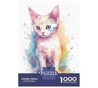 Jigsaw for Teenagers 1000 Pieces Cute Japanese Bobtail Cat Puzzles for Adults Toy Wall Decor Analysis And Logic Christmas Birthday Gifts 38x26cm/1000pcs