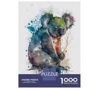 Jigsaw for Teenagers 1000 Pieces Cute Koalas Jigsaw for Adults Relaxing Games Birthday Present Christmas Birthday Gifts 38x26cm/1000pcs