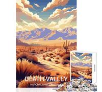 Jigsaw for Teenagers 1000 Pieces Death Valley National Park Enjoy Group Family Leisure Time Ideal Christmas Festive Present (38x52cm)
