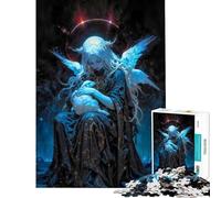 Jigsaw for Teenagers 1000 Pieces Divine Mary Fun Activities at Home Perfect Decoration Brain Teaser Game for 14+ Puzzle Game Offered (38x26cm)