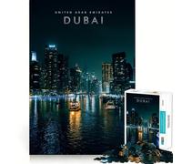 Jigsaw for Teenagers 1000 Pieces Dubai UAE Tight Fit Play Brain Teasing Play Leisure Fun Time Christmas Art Gift (50x75cm)