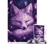 Jigsaw for Teenagers 1000 Pieces Enchanted Fox Dream Enjoy Group Family Leisure Time Ideal Christmas Festive Present (38x26cm)