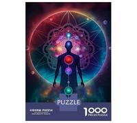 Jigsaw for Teenagers 1000 Pieces Esoteric Zen Universe V7 Adult Puzzles Toy Wall Decor Precision Cutting Unique Birthday And Xmas Gifts 38x26cm/1000pcs